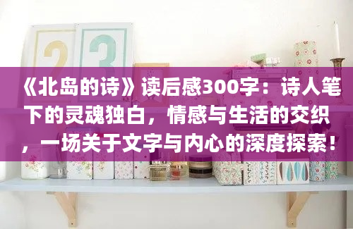 《北岛的诗》读后感300字：诗人笔下的灵魂独白，情感与生活的交织，一场关于文字与内心的深度探索！