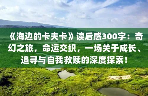 《海边的卡夫卡》读后感300字：奇幻之旅，命运交织，一场关于成长、追寻与自我救赎的深度探索！