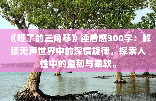 《哑了的三角琴》读后感300字：解读无声世界中的深情旋律，探索人性中的坚韧与柔软。