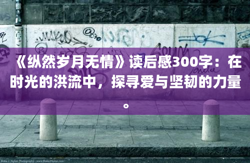 《纵然岁月无情》读后感300字：在时光的洪流中，探寻爱与坚韧的力量。