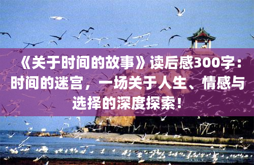 《关于时间的故事》读后感300字：时间的迷宫，一场关于人生、情感与选择的深度探索！