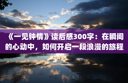 《一见钟情》读后感300字：在瞬间的心动中，如何开启一段浪漫的旅程