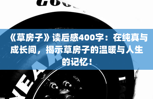 《草房子》读后感400字：在纯真与成长间，揭示草房子的温暖与人生的记忆！