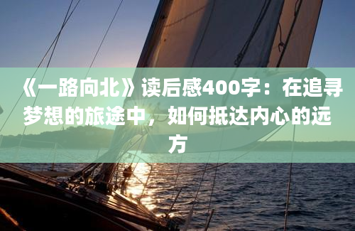 《一路向北》读后感400字：在追寻梦想的旅途中，如何抵达内心的远方