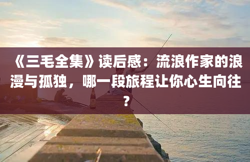 《三毛全集》读后感：流浪作家的浪漫与孤独，哪一段旅程让你心生向往？