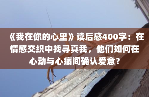 《我在你的心里》读后感400字：在情感交织中找寻真我，他们如何在心动与心痛间确认爱意？