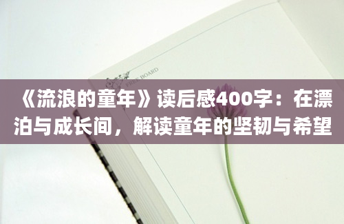 《流浪的童年》读后感400字：在漂泊与成长间，解读童年的坚韧与希望