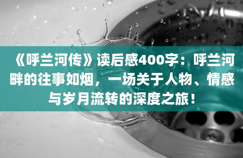 《呼兰河传》读后感400字：呼兰河畔的往事如烟，一场关于人物、情感与岁月流转的深度之旅！