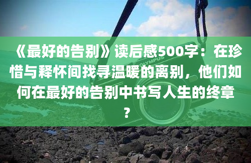 《最好的告别》读后感500字：在珍惜与释怀间找寻温暖的离别，他们如何在最好的告别中书写人生的终章？