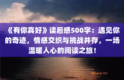 《有你真好》读后感500字：遇见你的奇迹，情感交织与挑战并存，一场温暖人心的阅读之旅！