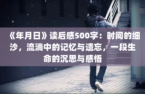 《年月日》读后感500字：时间的细沙，流淌中的记忆与遗忘，一段生命的沉思与感悟