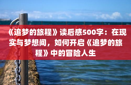 《追梦的旅程》读后感500字：在现实与梦想间，如何开启《追梦的旅程》中的冒险人生