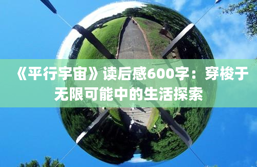 《平行宇宙》读后感600字：穿梭于无限可能中的生活探索