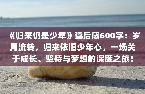 《归来仍是少年》读后感600字：岁月流转，归来依旧少年心，一场关于成长、坚持与梦想的深度之旅！