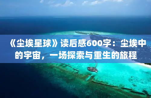 《尘埃星球》读后感600字：尘埃中的宇宙，一场探索与重生的旅程