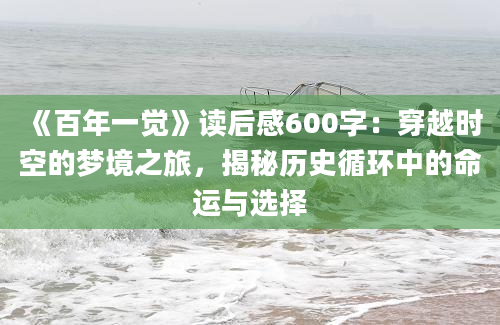 《百年一觉》读后感600字：穿越时空的梦境之旅，揭秘历史循环中的命运与选择