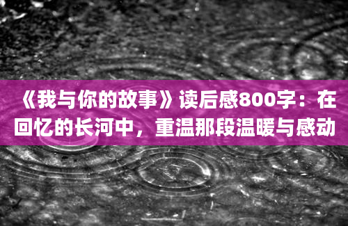 《我与你的故事》读后感800字：在回忆的长河中，重温那段温暖与感动