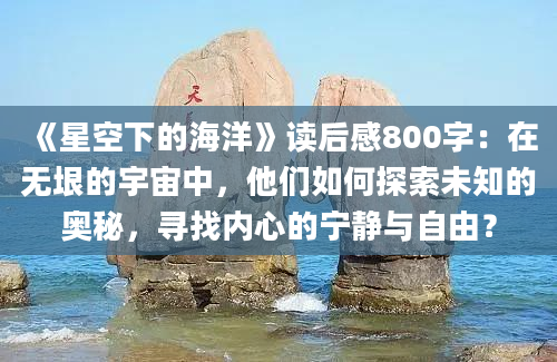 《星空下的海洋》读后感800字：在无垠的宇宙中，他们如何探索未知的奥秘，寻找内心的宁静与自由？