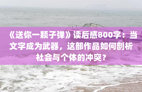 《送你一颗子弹》读后感800字：当文字成为武器，这部作品如何剖析社会与个体的冲突？