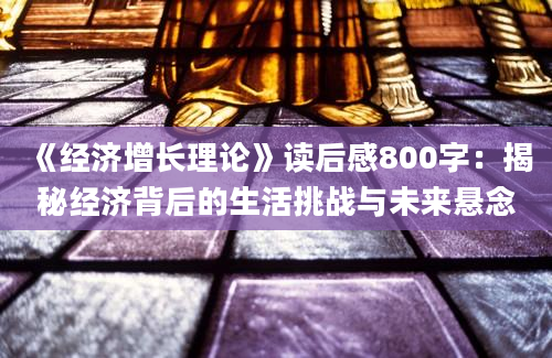 《经济增长理论》读后感800字：揭秘经济背后的生活挑战与未来悬念