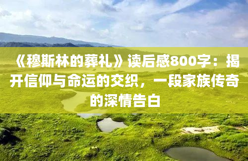 《穆斯林的葬礼》<a href=https://www.baixuetang.com target=_blank class=infotextkey>读后感</a>800字：揭开信仰与命运的交织，一段家族传奇的深情告白