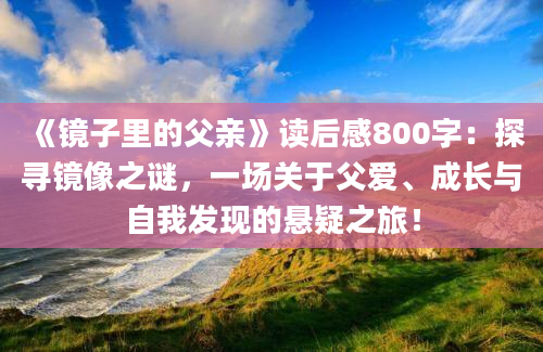 《镜子里的父亲》读后感800字：探寻镜像之谜，一场关于父爱、成长与自我发现的悬疑之旅！