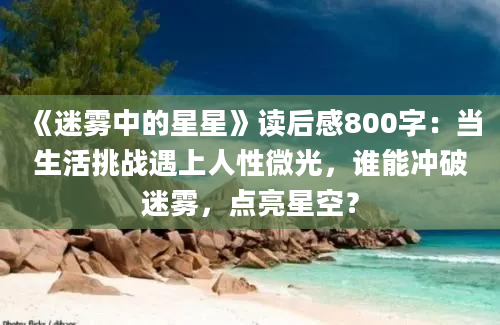 《迷雾中的星星》读后感800字：当生活挑战遇上人性微光，谁能冲破迷雾，点亮星空？