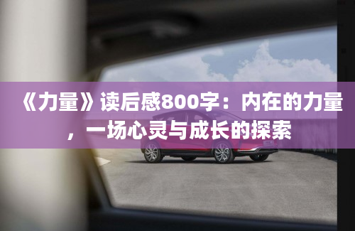 《力量》读后感800字：内在的力量，一场心灵与成长的探索