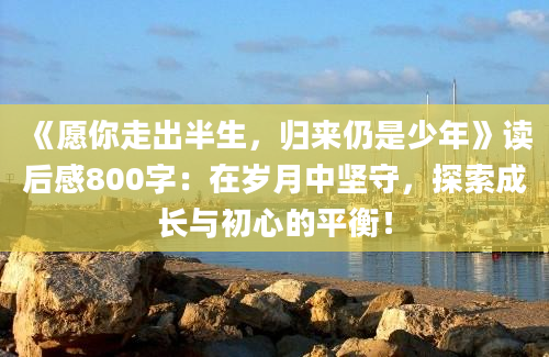 《愿你走出半生，归来仍是少年》读后感800字：在岁月中坚守，探索成长与初心的平衡！