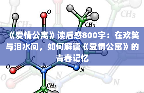 《爱情公寓》<a href=https://www.baixuetang.com target=_blank class=infotextkey>读后感</a>800字：在欢笑与泪水间，如何解读《爱情公寓》的<a href=https://www.baixuetang.com/tag/qingchun.html target=_blank class=infotextkey>青春</a>记忆