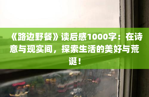 《路边野餐》读后感1000字：在诗意与现实间，探索生活的美好与荒诞！