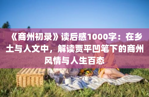 《商州初录》读后感1000字：在乡土与人文中，解读贾平凹笔下的商州风情与人生百态