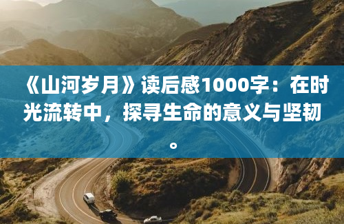 《山河岁月》读后感1000字：在时光流转中，探寻生命的意义与坚韧。