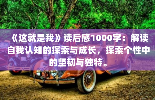 《这就是我》读后感1000字：解读自我认知的探索与成长，探索个性中的坚韧与独特。