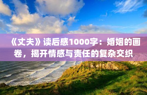 《丈夫》读后感1000字：婚姻的画卷，揭开情感与责任的复杂交织