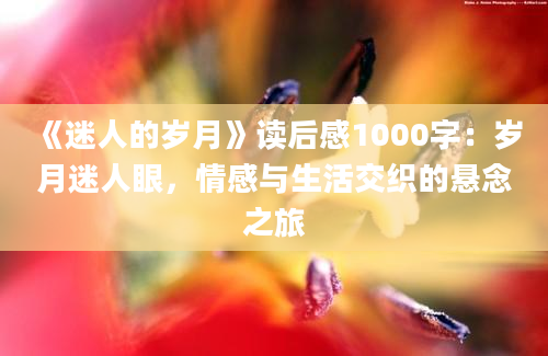 《迷人的岁月》读后感1000字：岁月迷人眼，情感与生活交织的悬念之旅